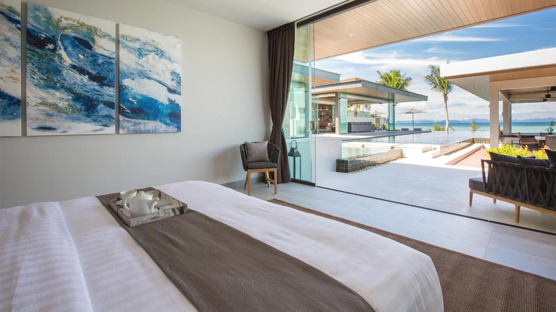 Exclusive Sea Renity A Beachfront Villa Retreat Sleeps 12 Adults And 6 Kids แหลมสอ ภายนอก รูปภาพ