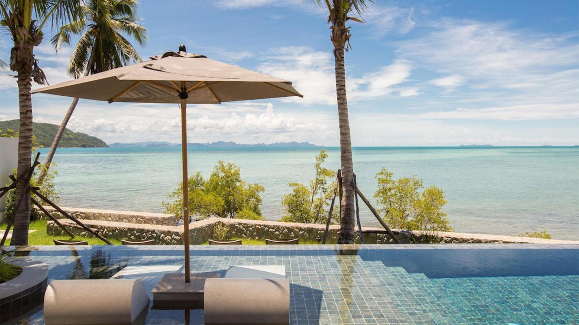 Exclusive Sea Renity A Beachfront Villa Retreat Sleeps 12 Adults And 6 Kids แหลมสอ ภายนอก รูปภาพ